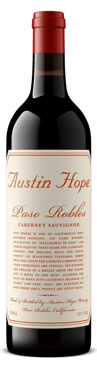 Austin Hope Cabernet Sauvignon Paso Robles 2022