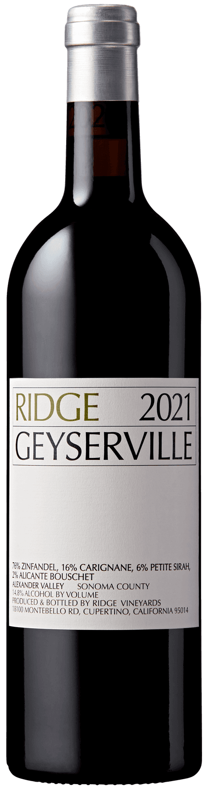 Ridge Vineyards Geyserville 2021